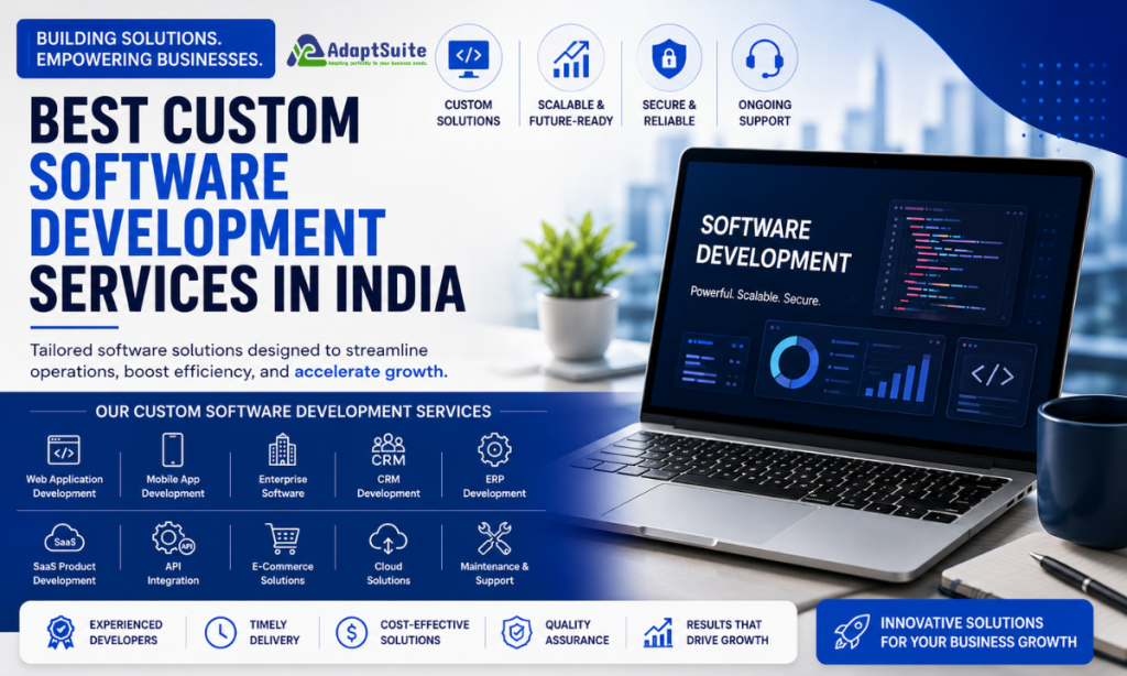Best Custom Software Development Services in India