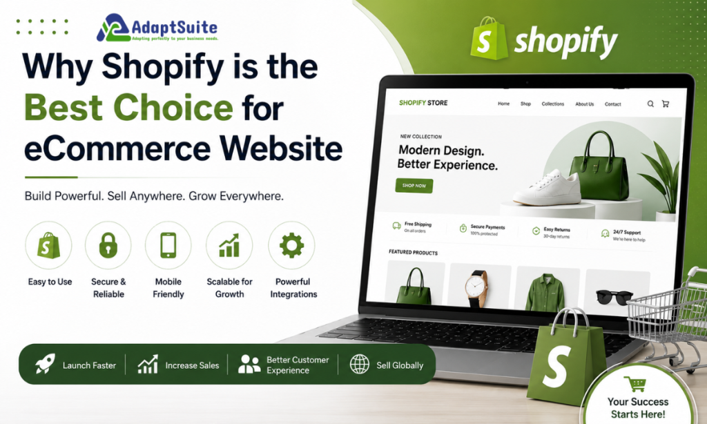Why Shopify is the Best Choice for eCommerce Website Development