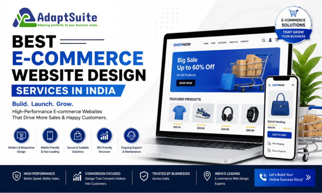 Best Ecommerce Website Design Service in India